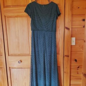 Adrianna Papell Dark green dress